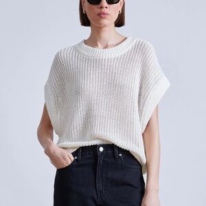 Apiece Apart Oliva Linen Vest